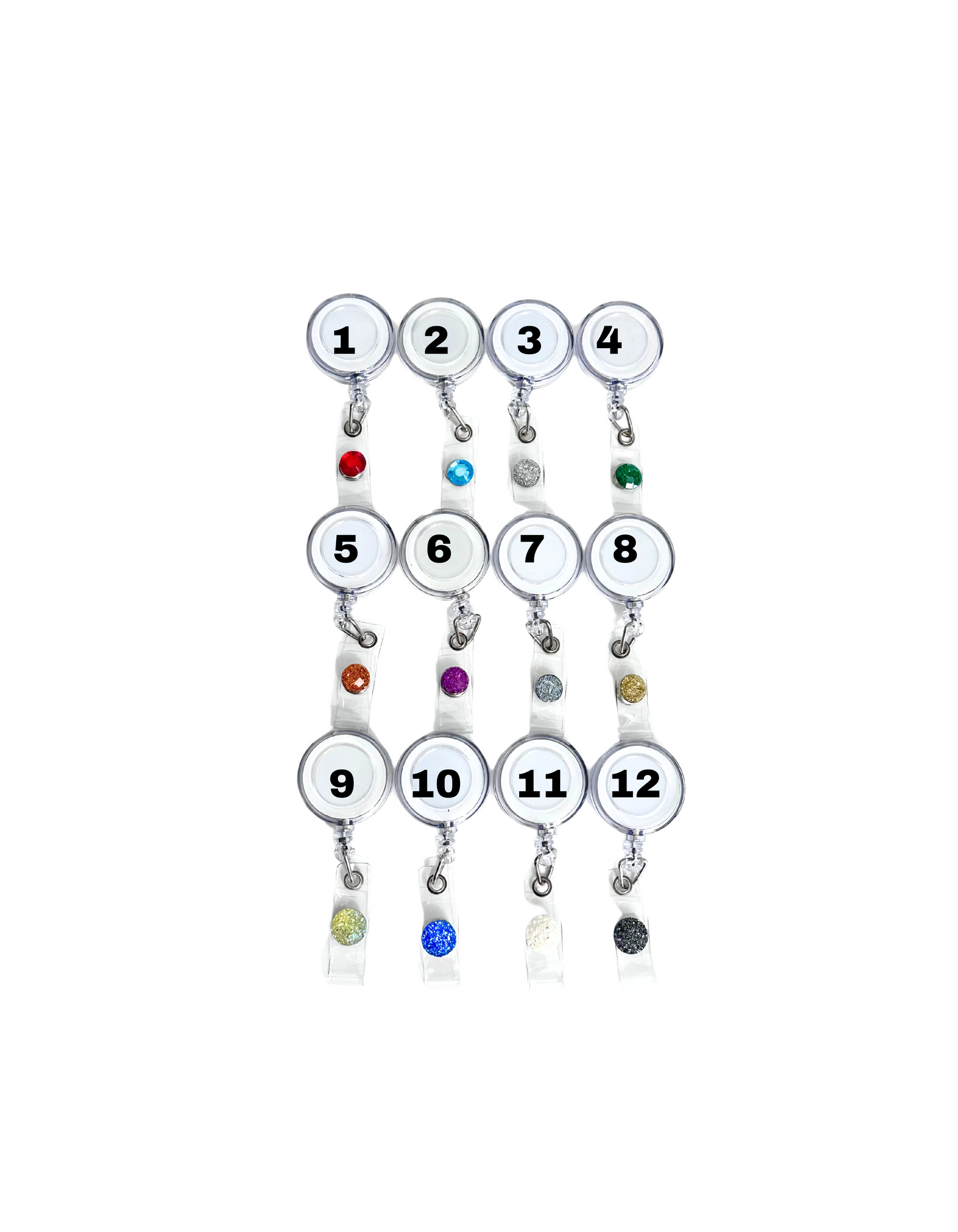 Football Beadless Retractable Badge Reels