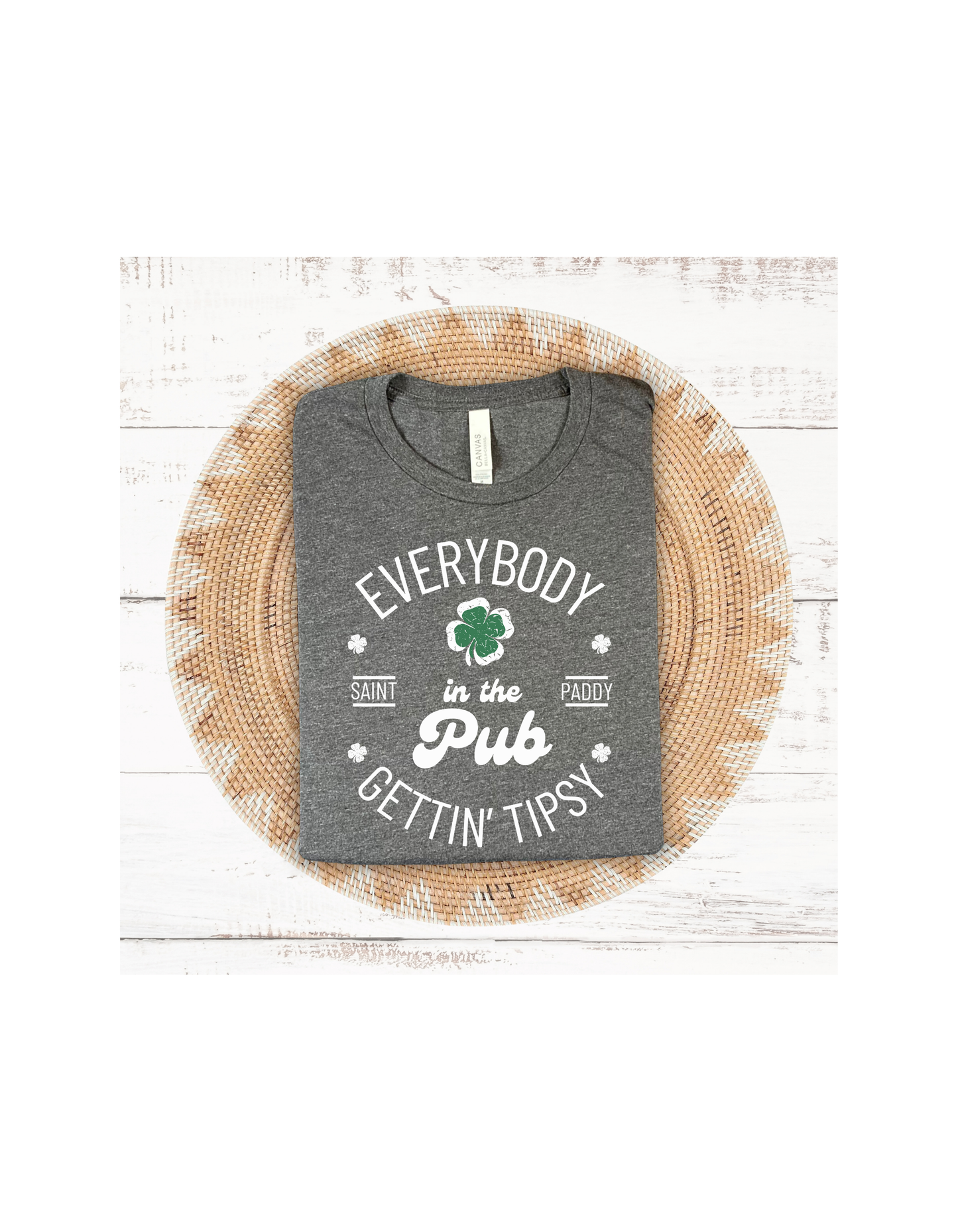 Everybody In The Pub Adult Graphic Tee