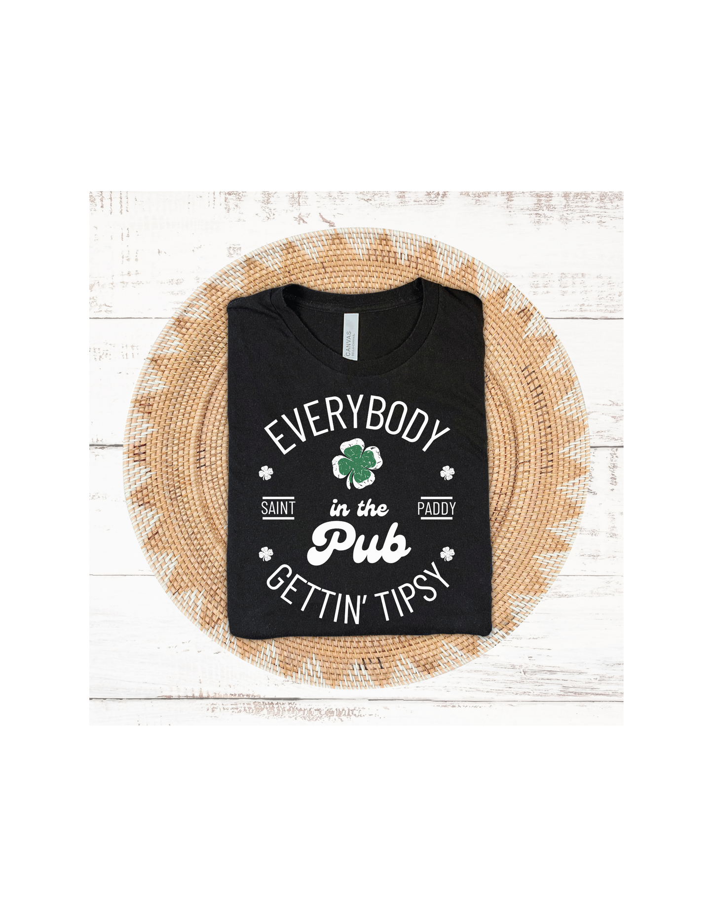 Everybody In The Pub Adult Graphic Tee