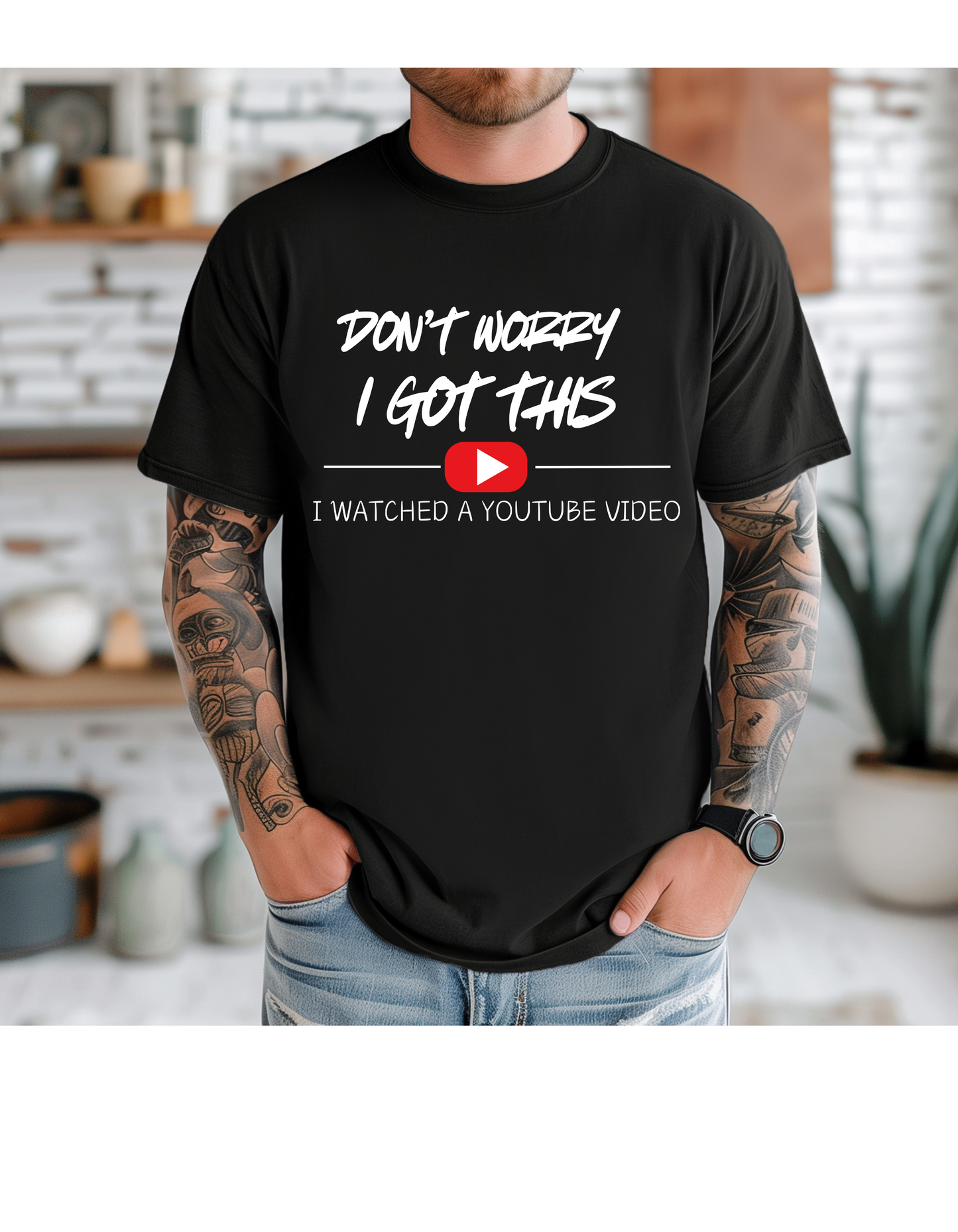 Don't Worry Dad Graphic Shirt