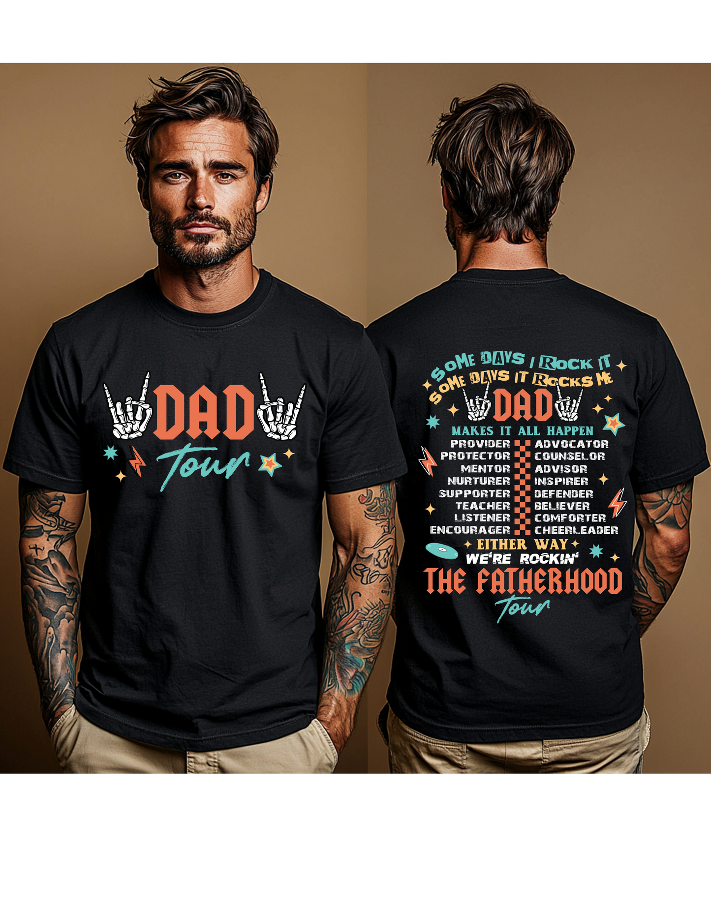 Dad Tour Graphic Shirt