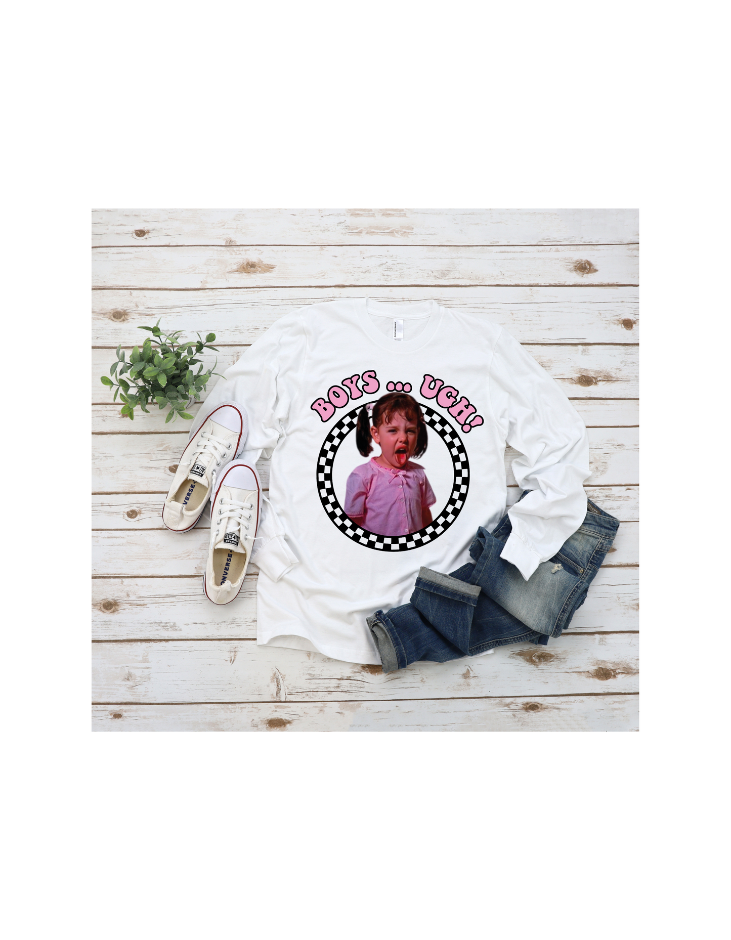 Boys Yuck Graphic Valentines Tee