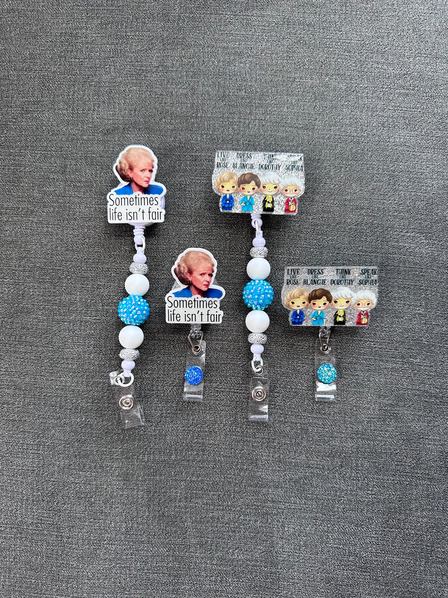 Golden Girls Badge Reel, Pens, & Magnets