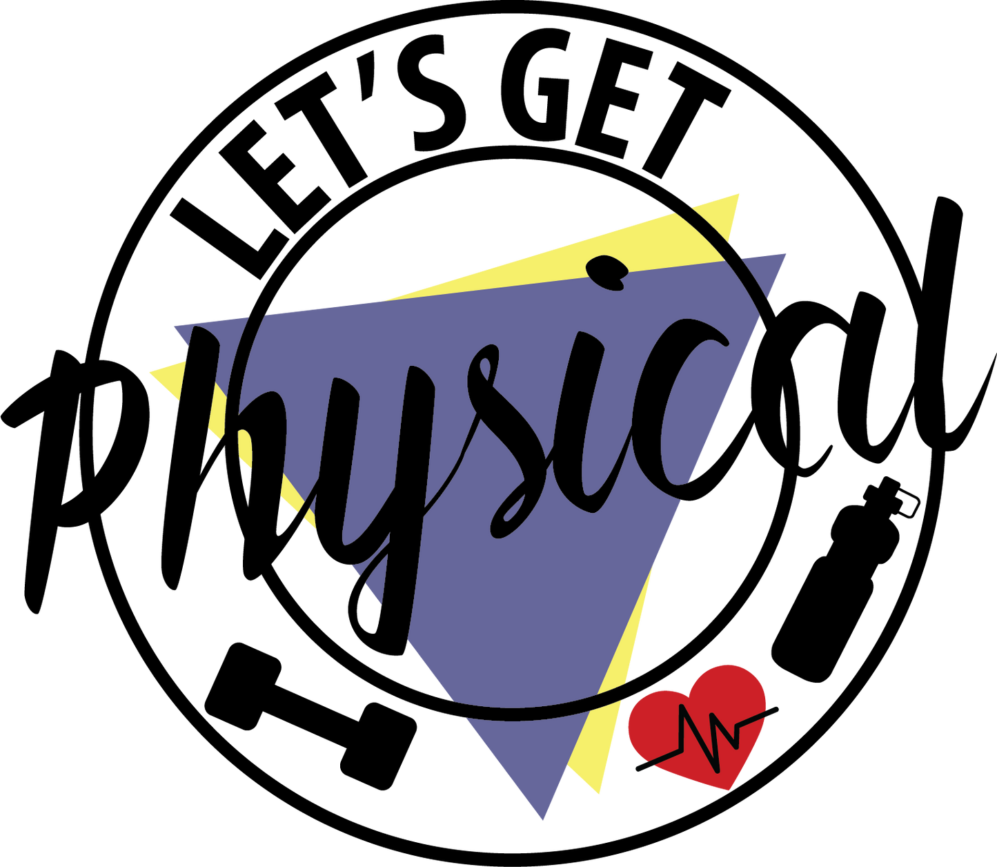 Let's Get Physical Graphic Gym Tee