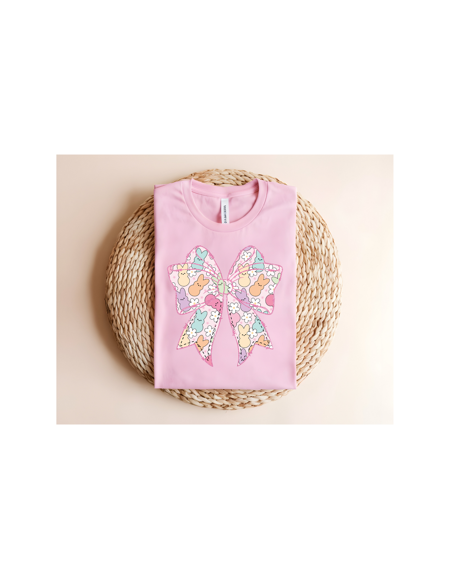 Peeps Bunny Bow Graphic Tee