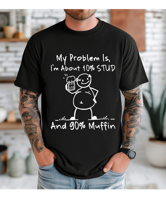 Stud Muffin Graphic Shirt