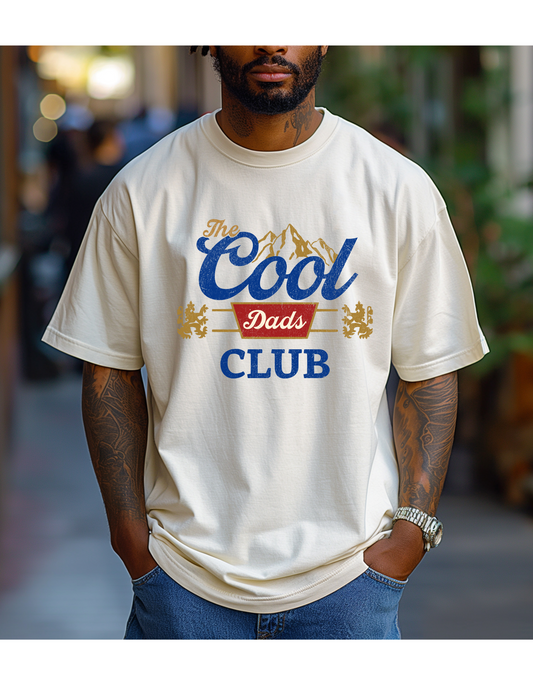 Cool Dad's Club Graphic Shirt