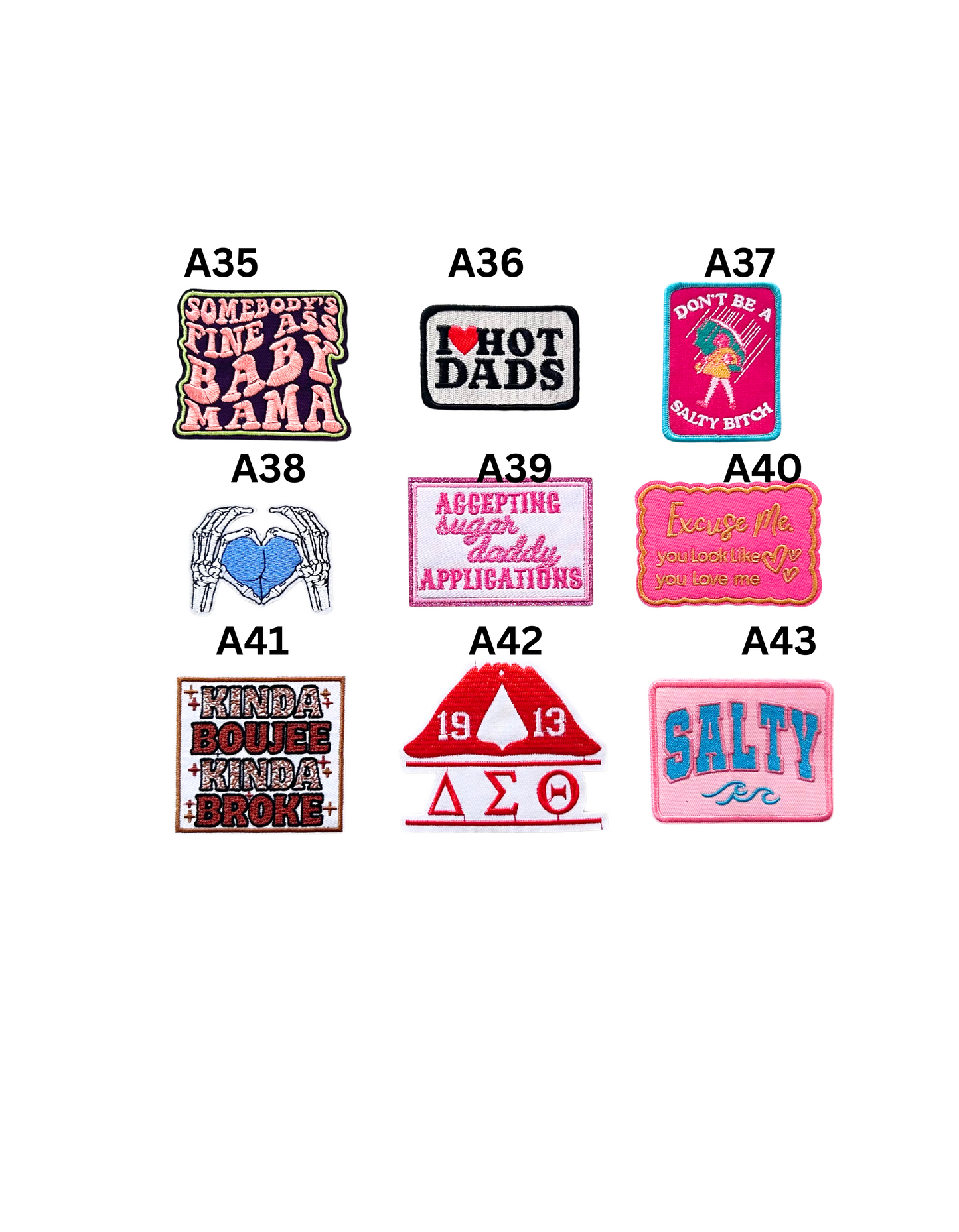 Small Patches - Trucker Hat Patches