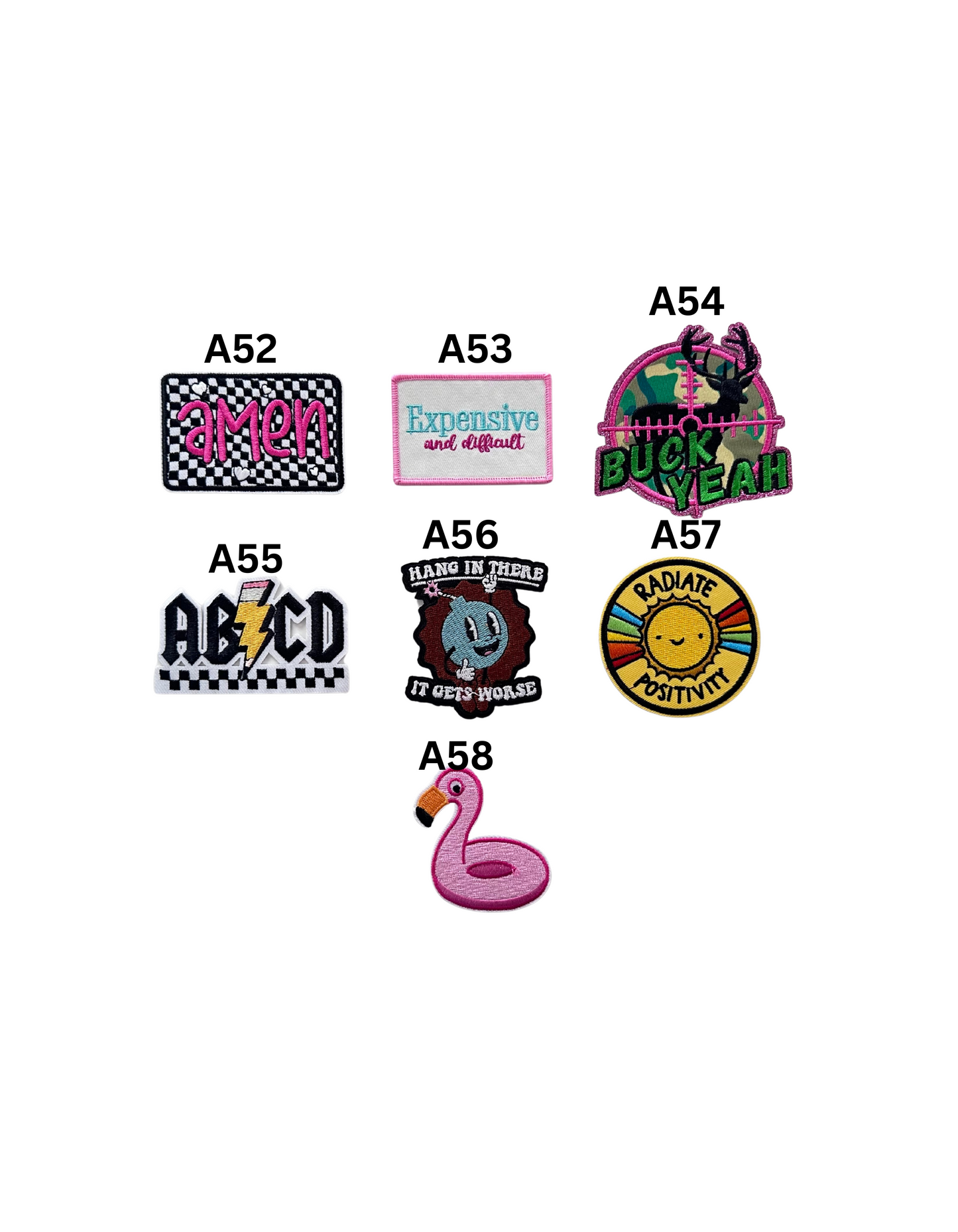 Small Patches - Trucker Hat Patches