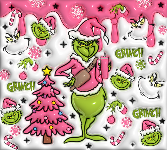 The Grinch Stainless Steel Tumbler